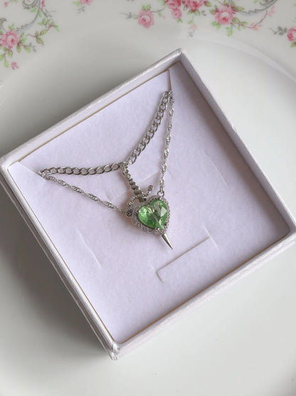 Snow White and the Huntsman Coloured Couple Necklace