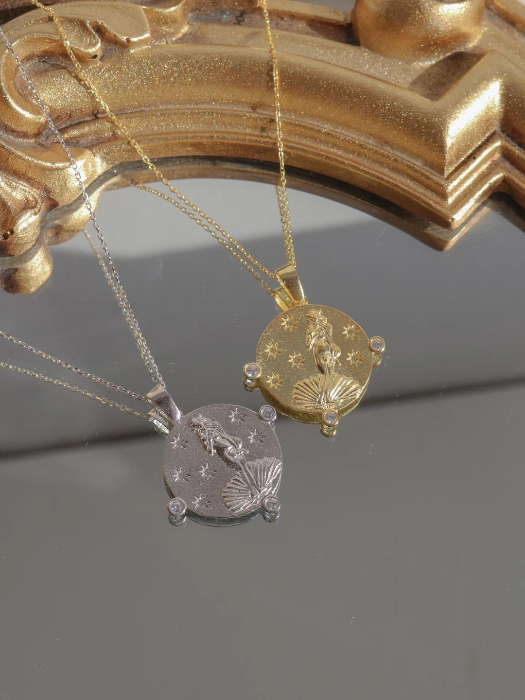 Ocean's Birth Necklace 925 Silver