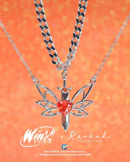 Winx Club® Stella and Brandon Couple Necklaces