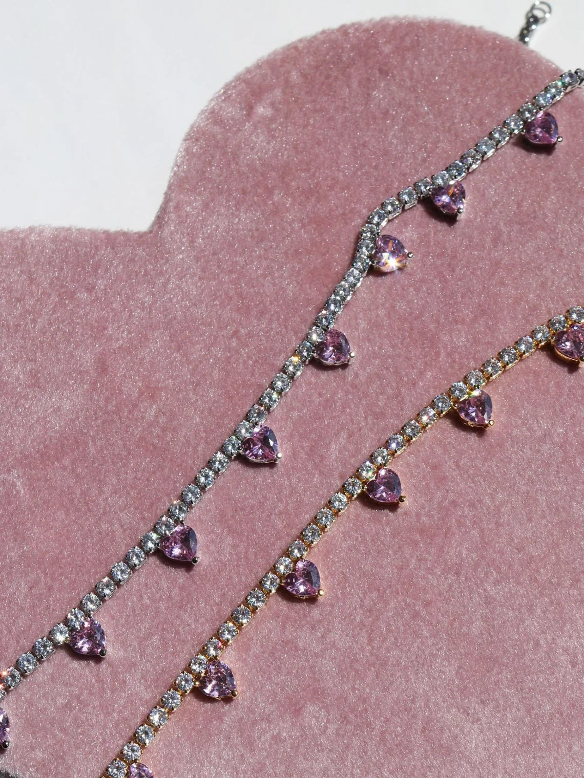 Bridgertone Mini Heart Choker Necklace