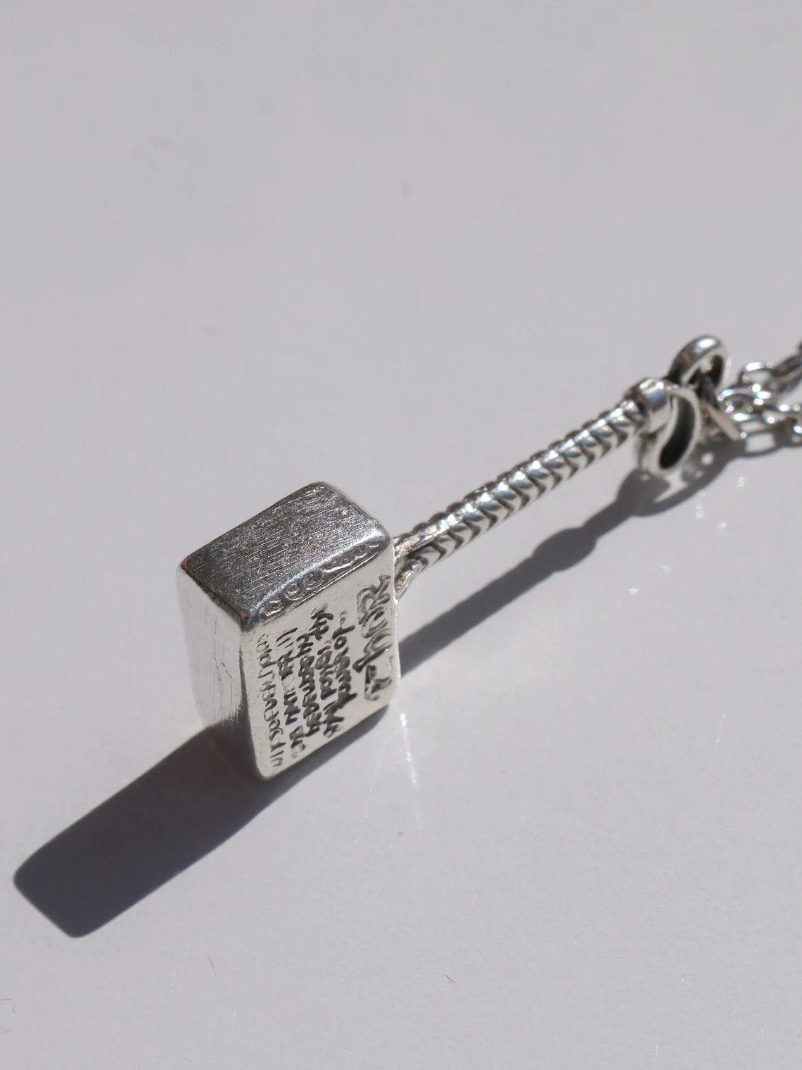 Thor Hammer Halskette, Superhelden Halskette, Geek Schmuck 