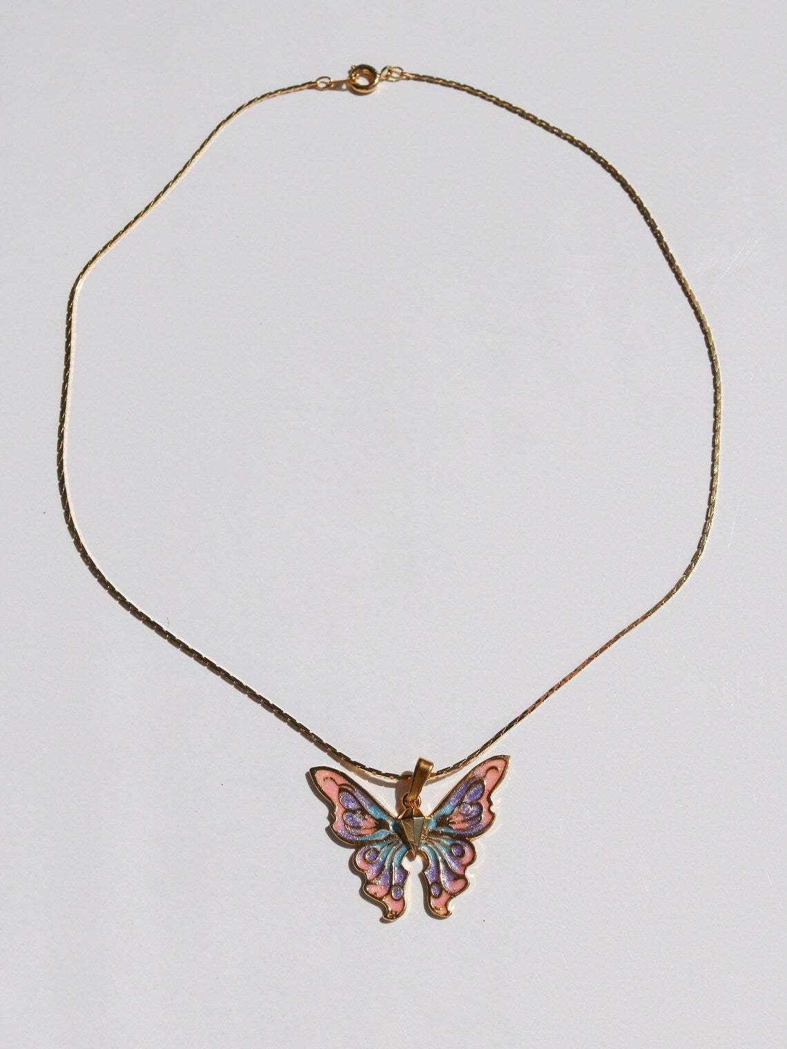 Fairy Elina Necklace, Butterfly Necklace