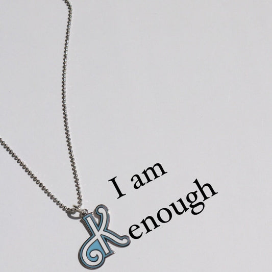 I am Kenough Necklace, 925 Sterling Silver Necklace