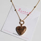 Heart Shaped Locket Necklace vol5