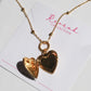 Heart Shaped Locket Necklace vol4