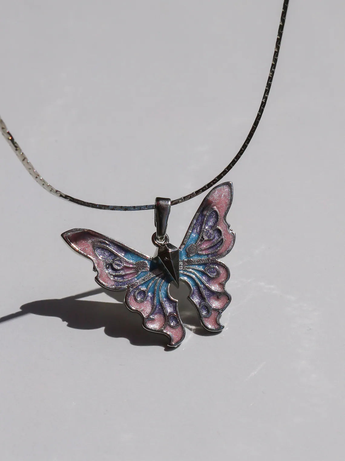 Fairy Elina Necklace, Butterfly Necklace