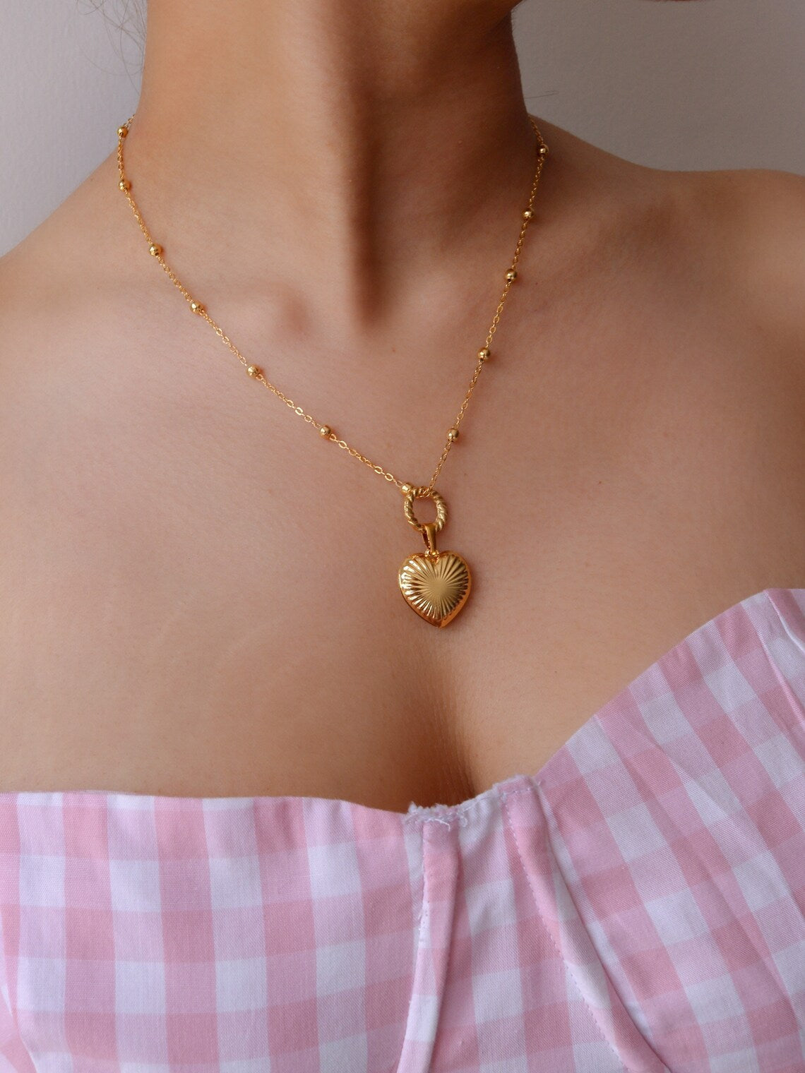 What Was I Made For Necklace, Heart Shaped Necklace