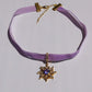 Rapunzel Purple Sun Choker, Princess Necklace