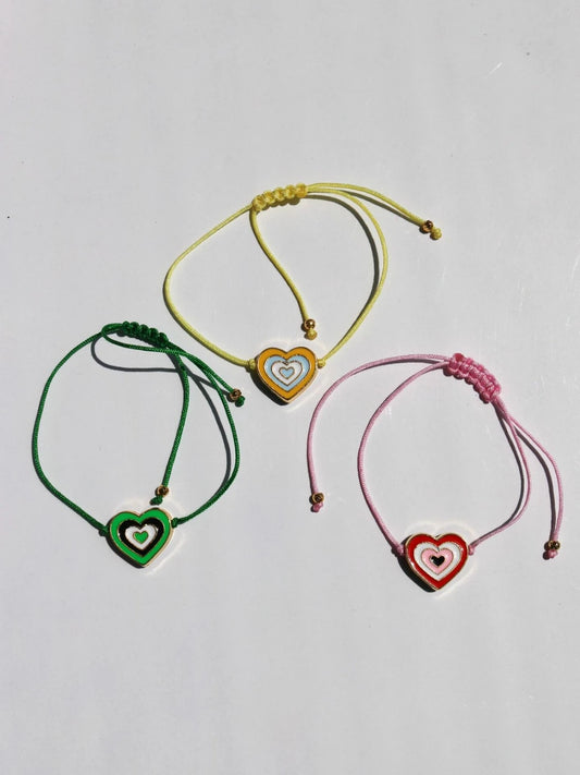 Powerpuff Girls Heart Bracelet, One Piece