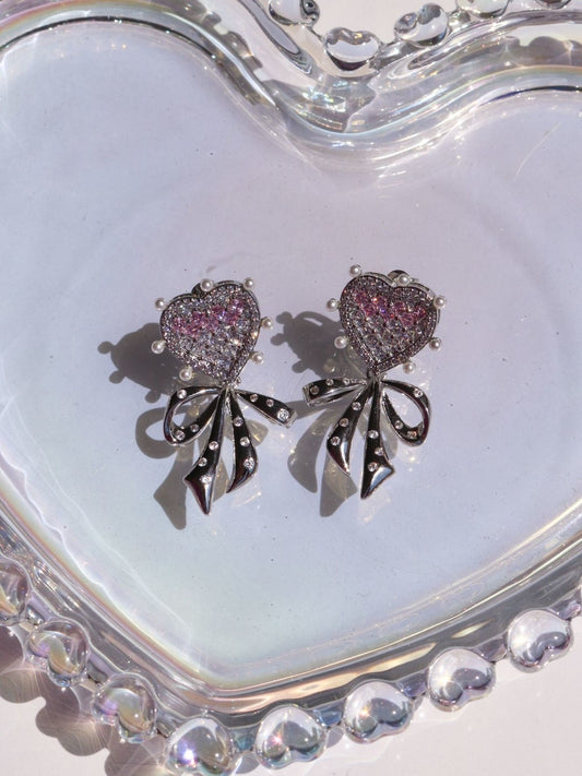 Coquette Heart Earrings