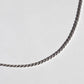 Braided Chain Necklace, 925 Sterling Silver