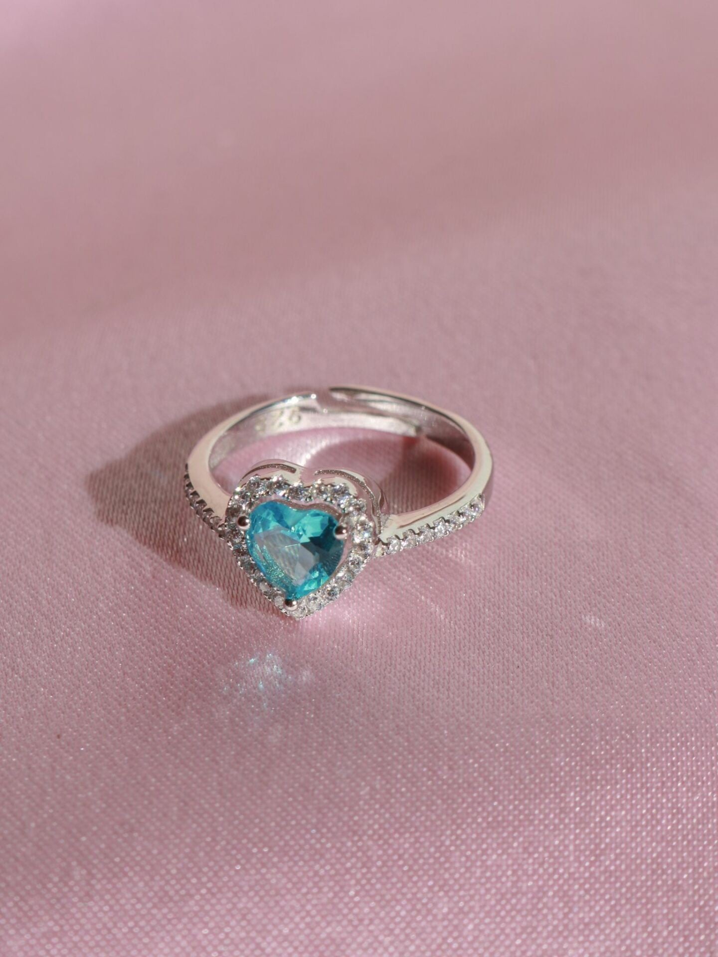 Pandora Heart Ring, 925 Sterling Silver