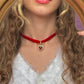 Red Ribbon Choker