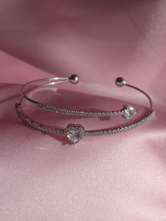 Double Heart Bracelet