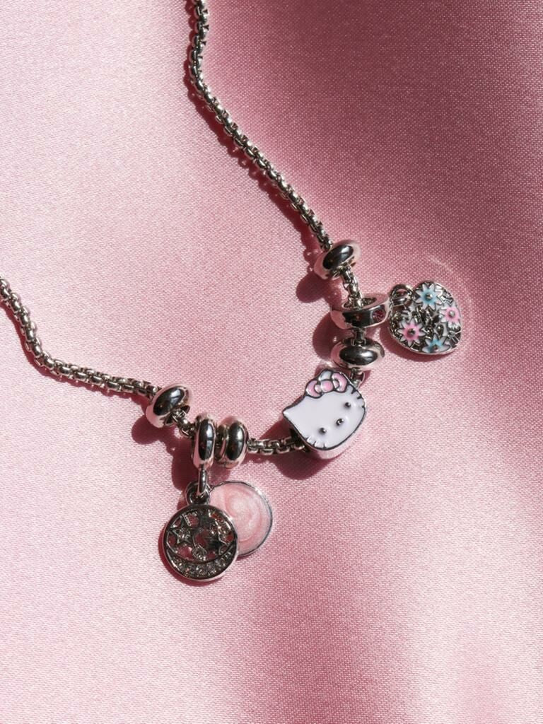 Hello Kitten Charm Necklace