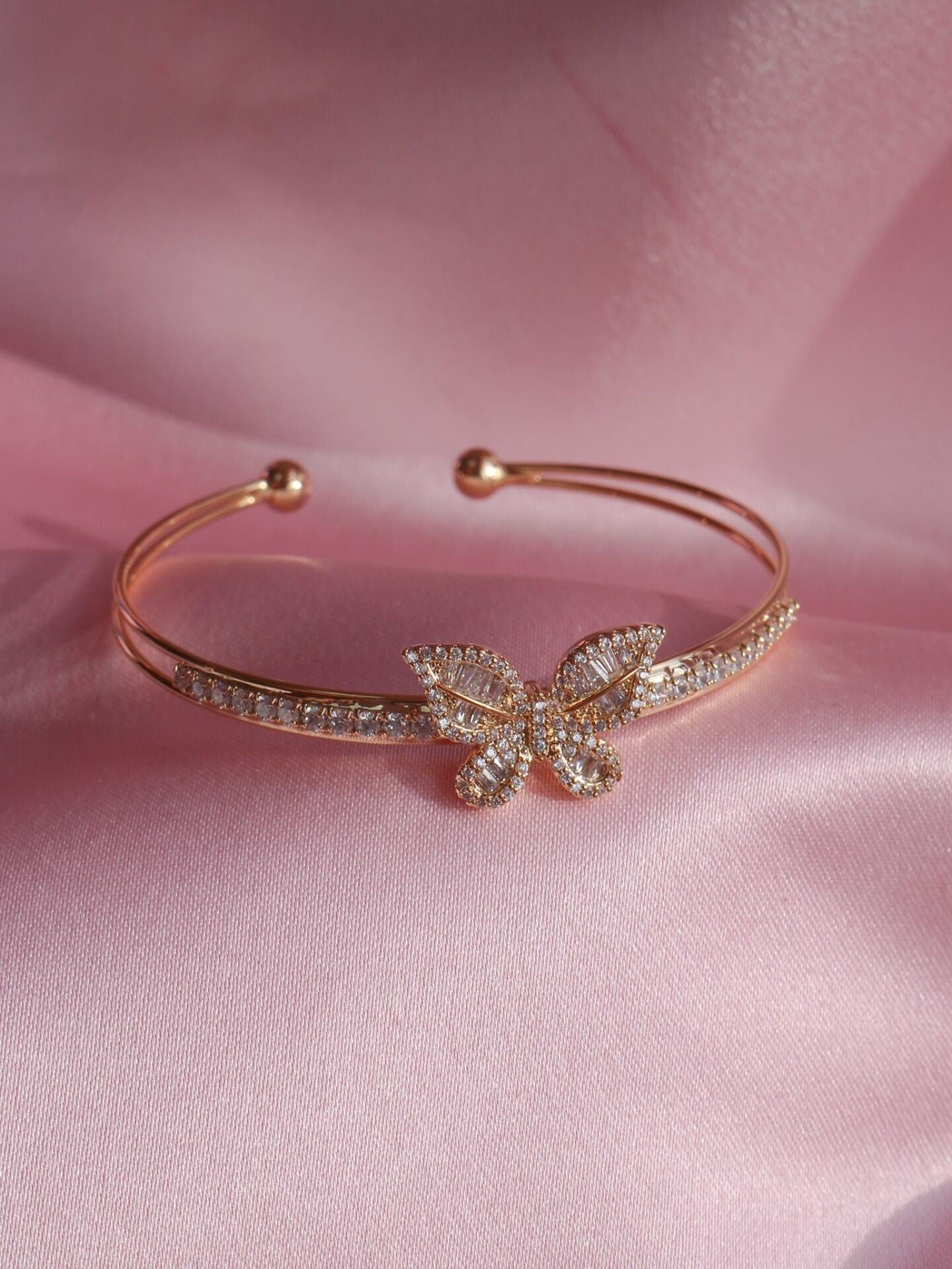 Shimmering Butterfly Bracelet