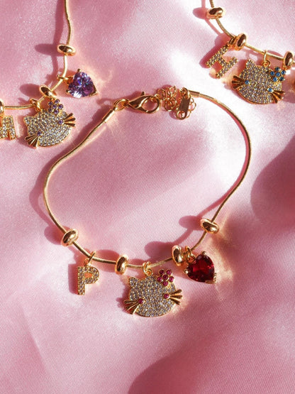 Kitty Friendship Bracelet