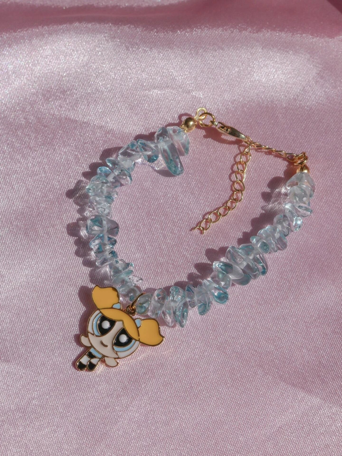 Powerpuff Friendship Bracelet With Stones