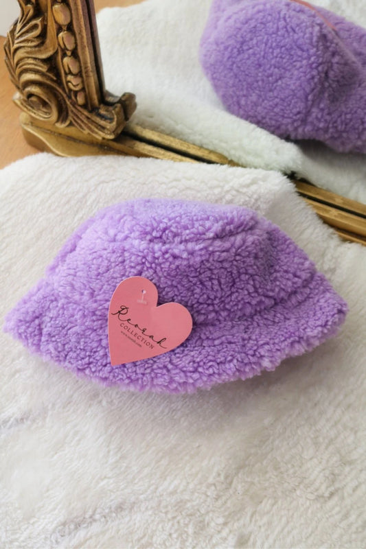 Lilac Plush Hat