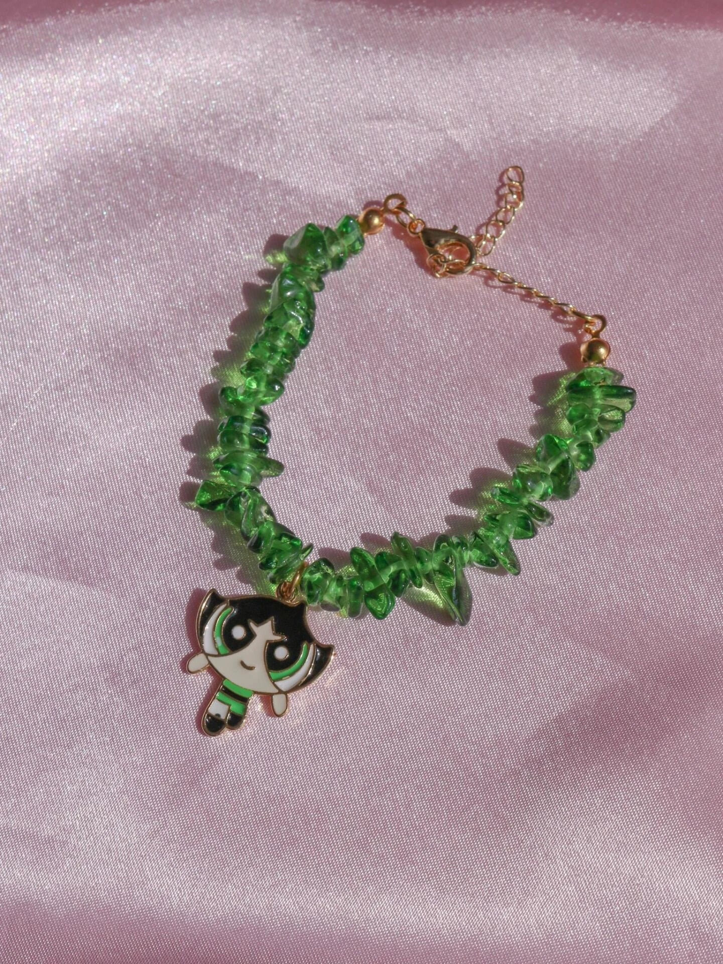 Powerpuff Friendship Bracelet With Stones