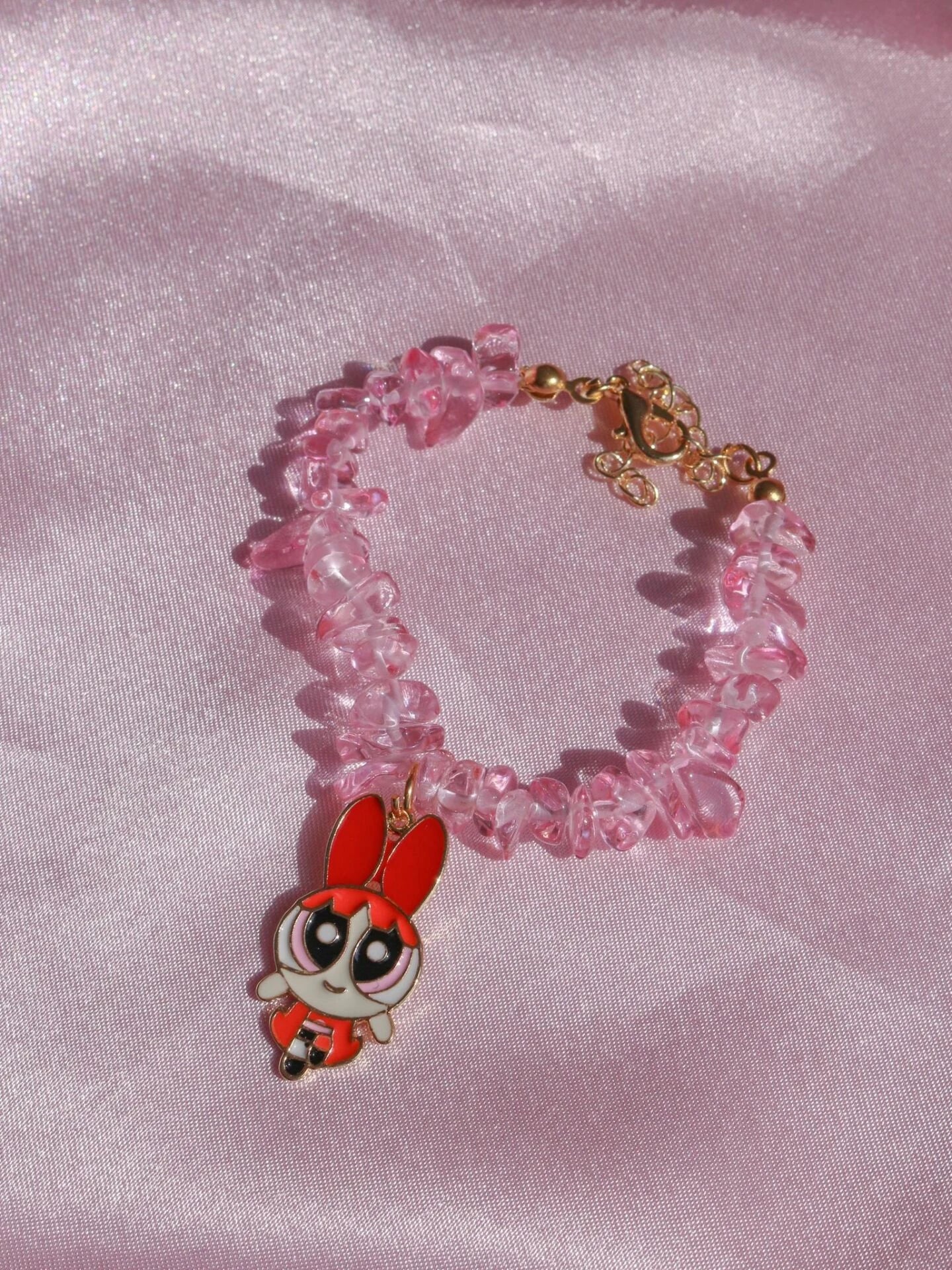 Powerpuff Friendship Bracelet With Stones