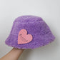 Lilac Plush Hat