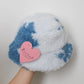 Cloud Patterned Plush Hat