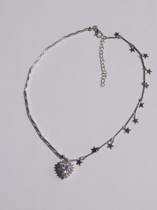 Royal Heart Star Necklace