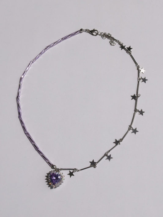 Royal Heart Star Necklace