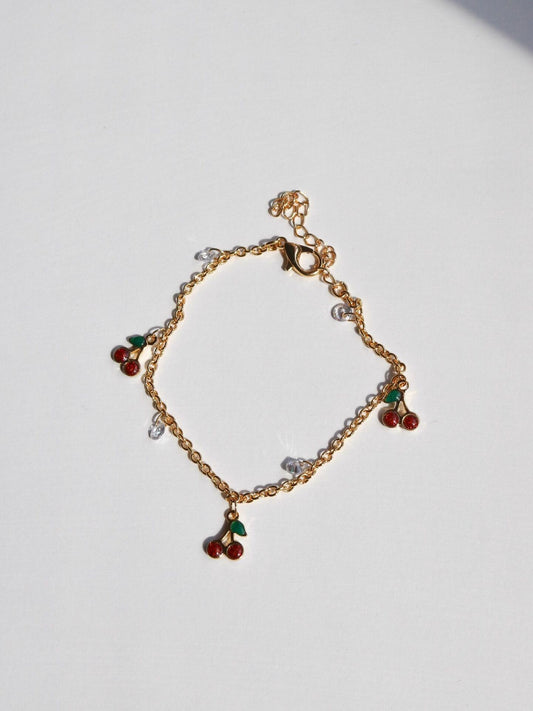 Cherry Anklet