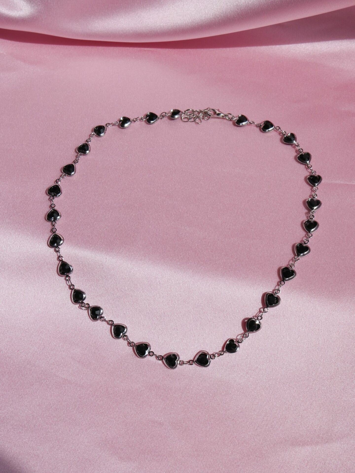 Black Heart Necklace