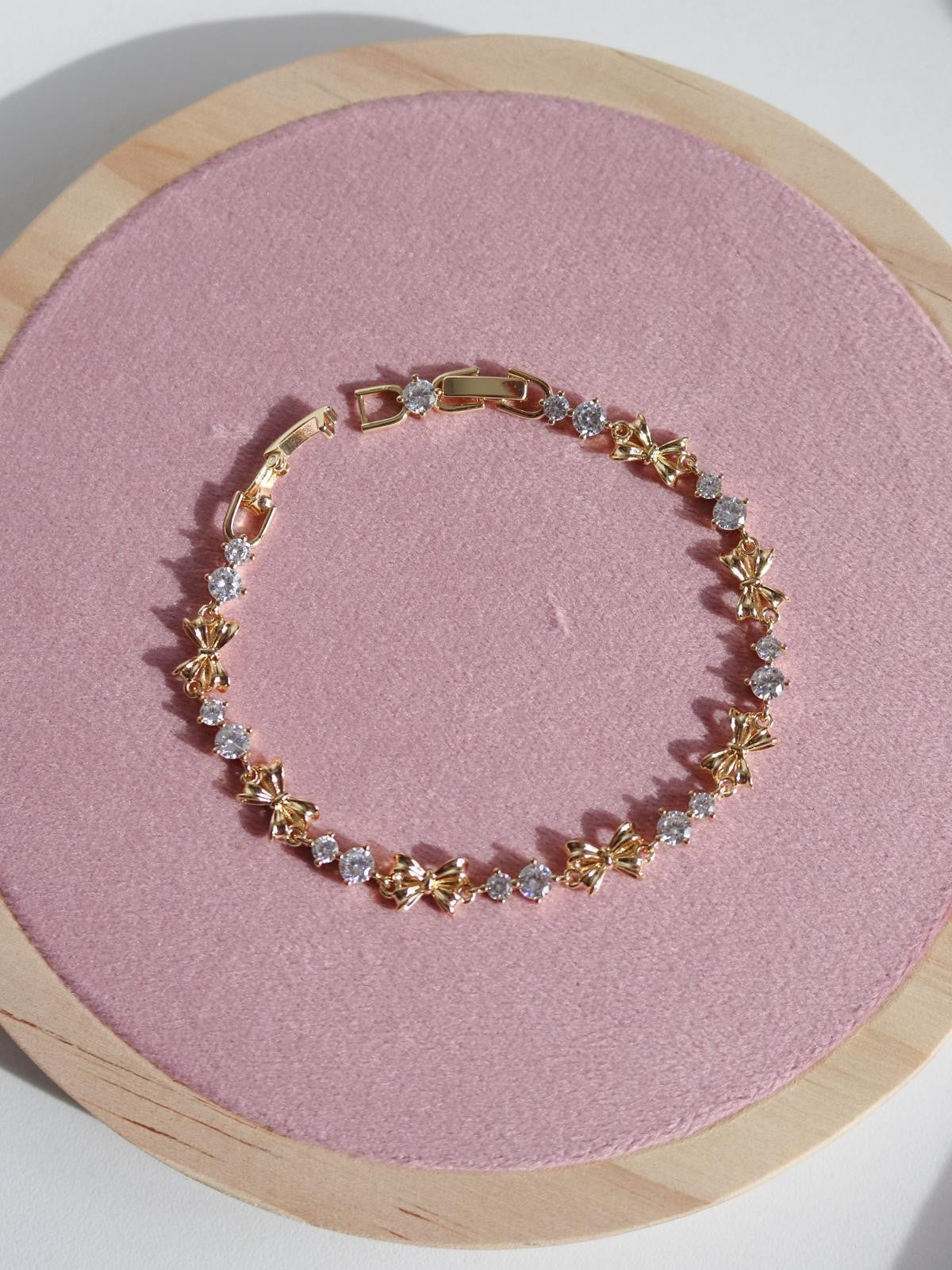 Golden Bow Symphony Bracelet