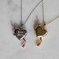 Love Hurts Magnetic Clasp 925 Silver Necklace