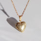 Tiny Heart Personalized Photo Locket Necklace