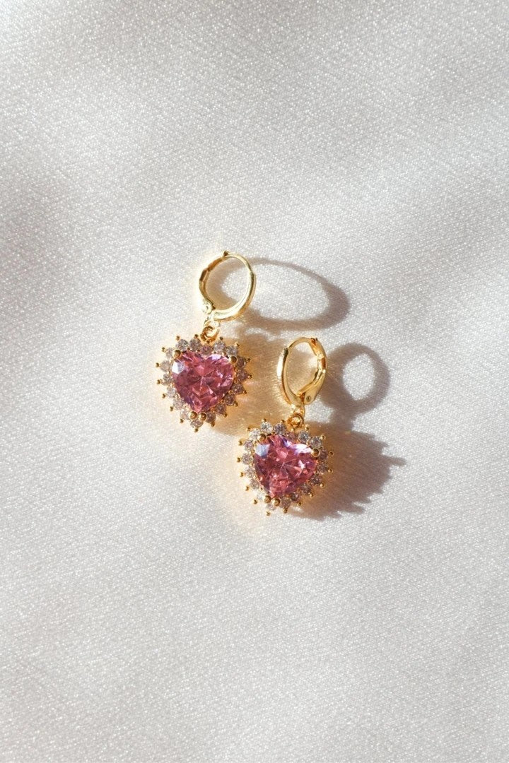 Royal Heart Earrings