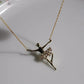 Ballerina 925 Sterling Silver Necklace