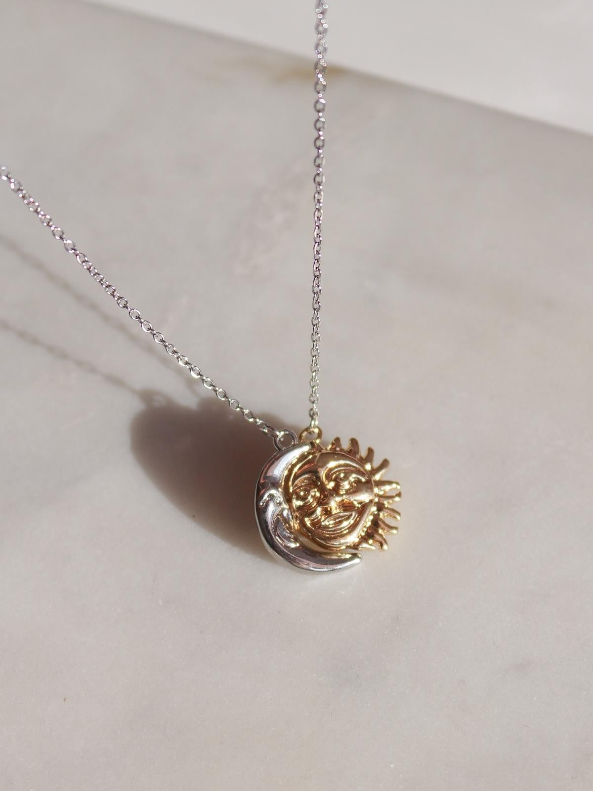 Sun And Moon Necklace