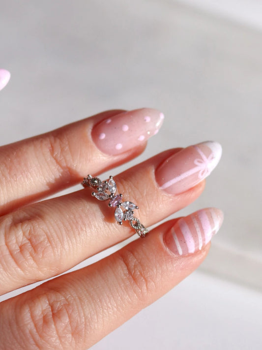 Crystal Blush Ring