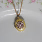 Yellow Buttercup Memories Personalized Photo Locket Necklace