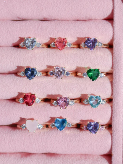 Royal Heart Shine 925 Silver Ring