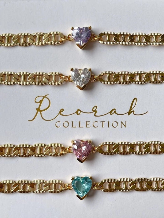 Diamond Heart Choker