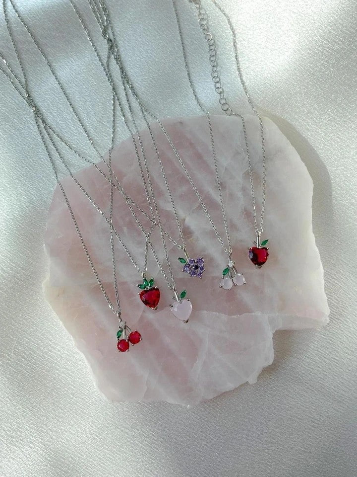 Fruity 925 Silver Necklace