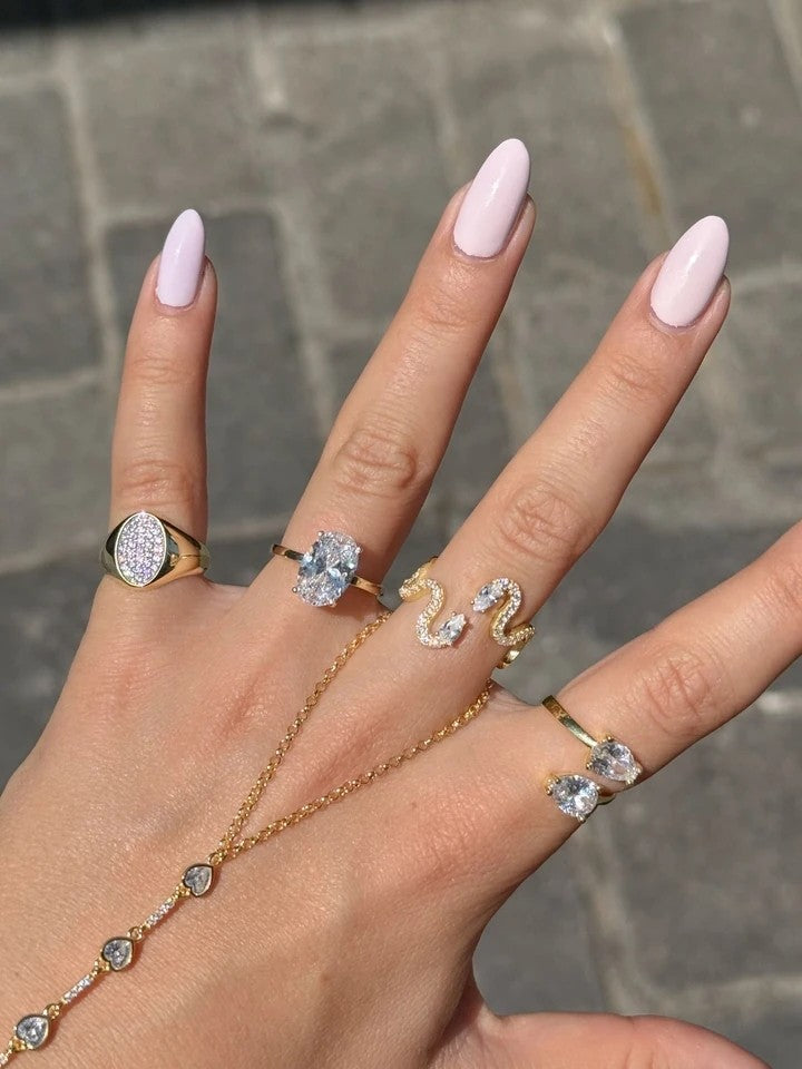 Snake Glow 925 Sterling Silver Ring