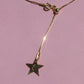 Starry Letter Elevator Necklace 925 Silver