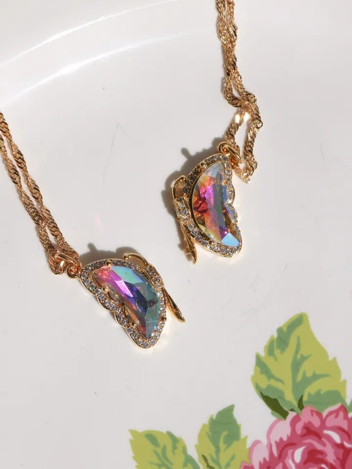 Dreamy Magnetic Butterfly Necklace