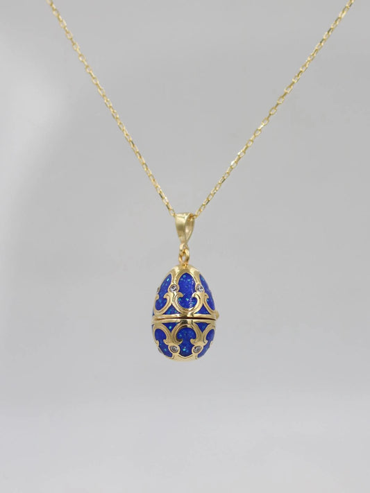 Hidden Heart Easter Necklace 925 Sterling Silver