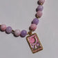 The Moon Natural Stone Tarot Necklace