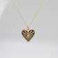 Glowing Heart 925 Silver Necklace