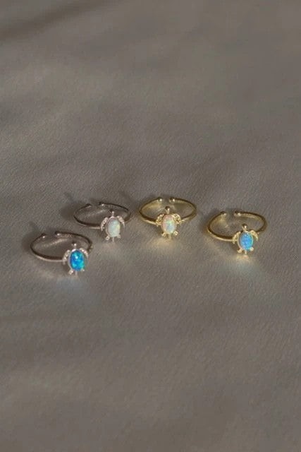 Cute Turtle 925 Sterling Silver Ring