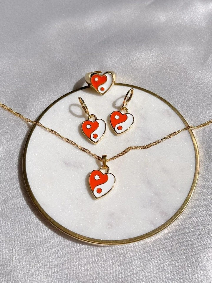 I Love Yin-Yang Earrings